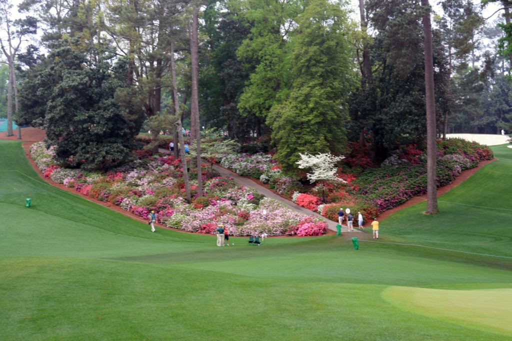 The rolling hills at Augusta National are a feast for the eyes and a great workout!